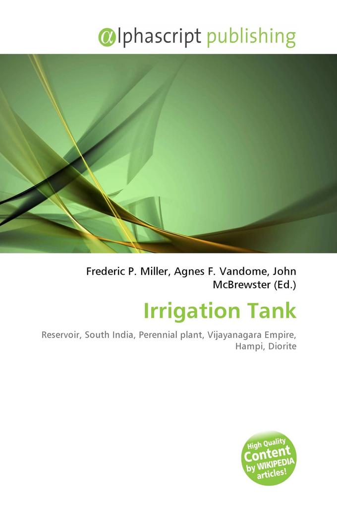 Irrigation Tank