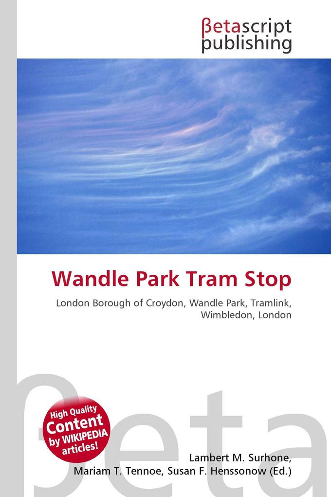 Wandle Park Tram Stop