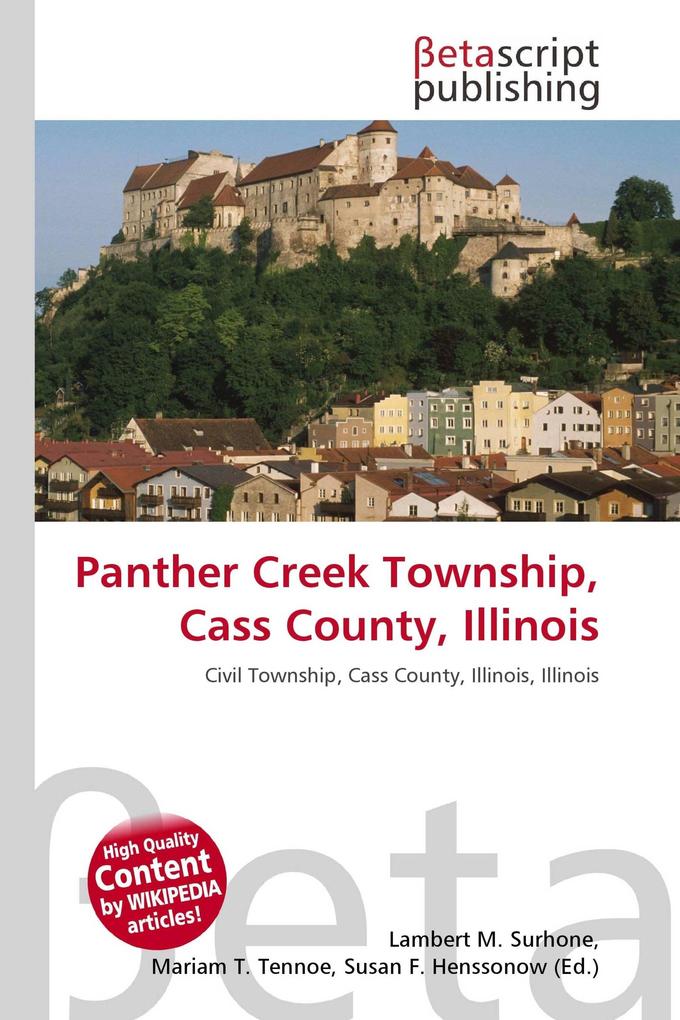 Panther Creek Township Cass County Illinois