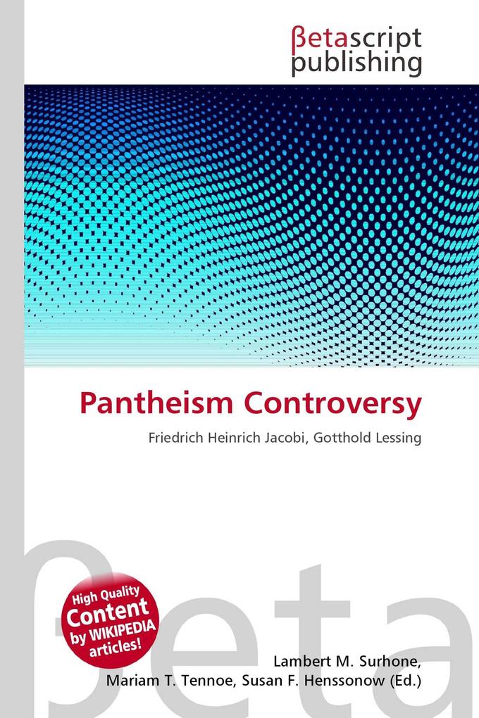 Pantheism Controversy