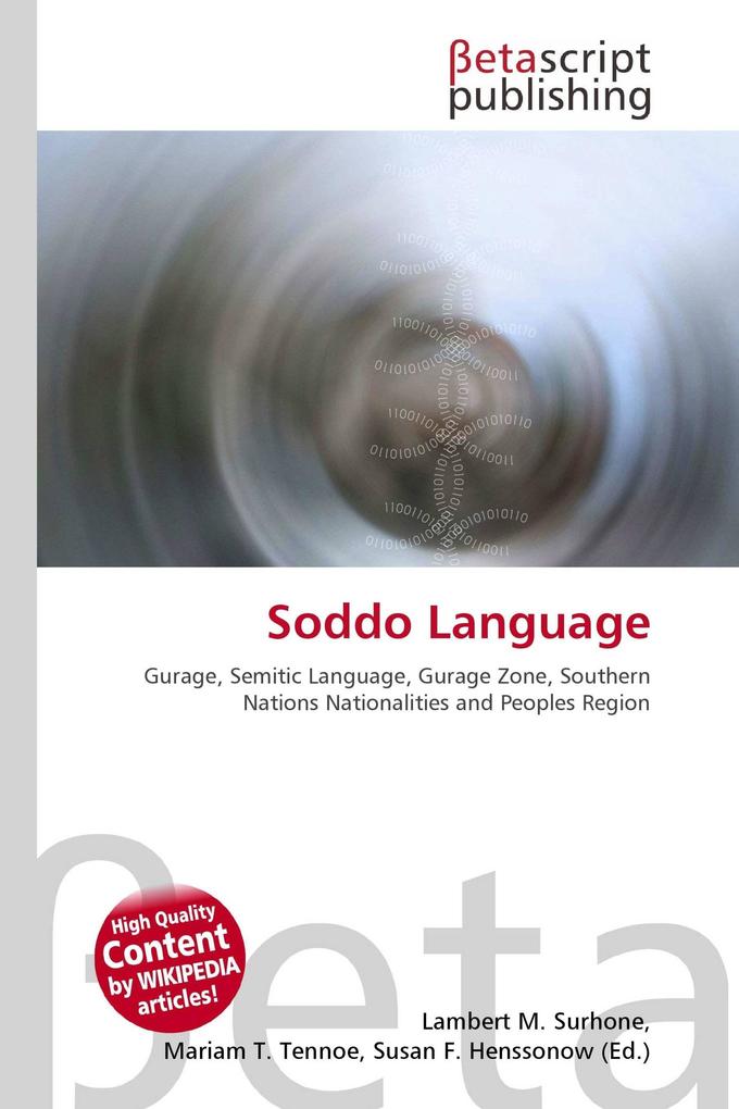 Soddo Language