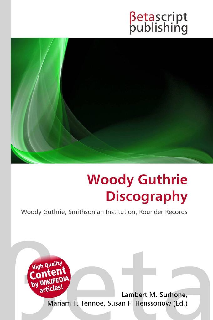 Woody Guthrie Discography