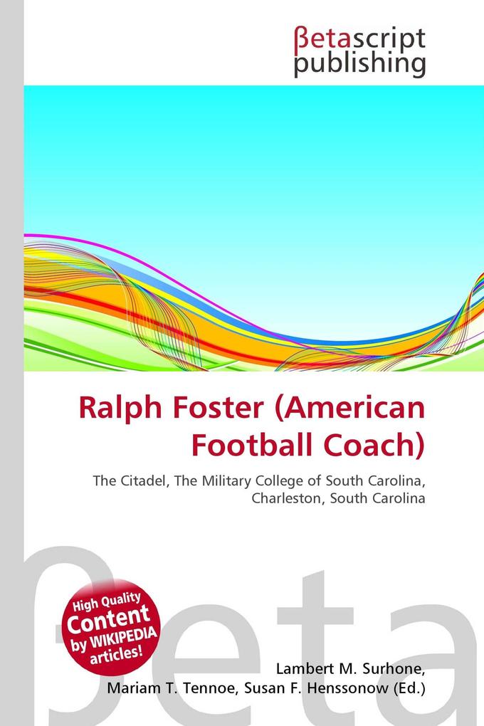 Ralph Foster (American Football Coach)