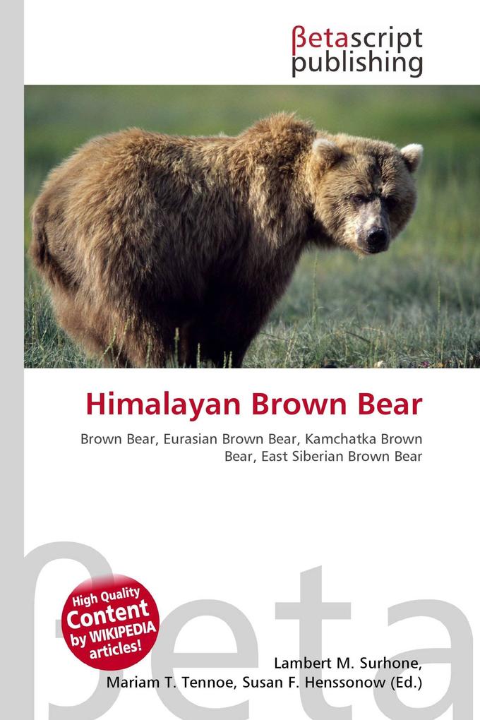 Himalayan Brown Bear