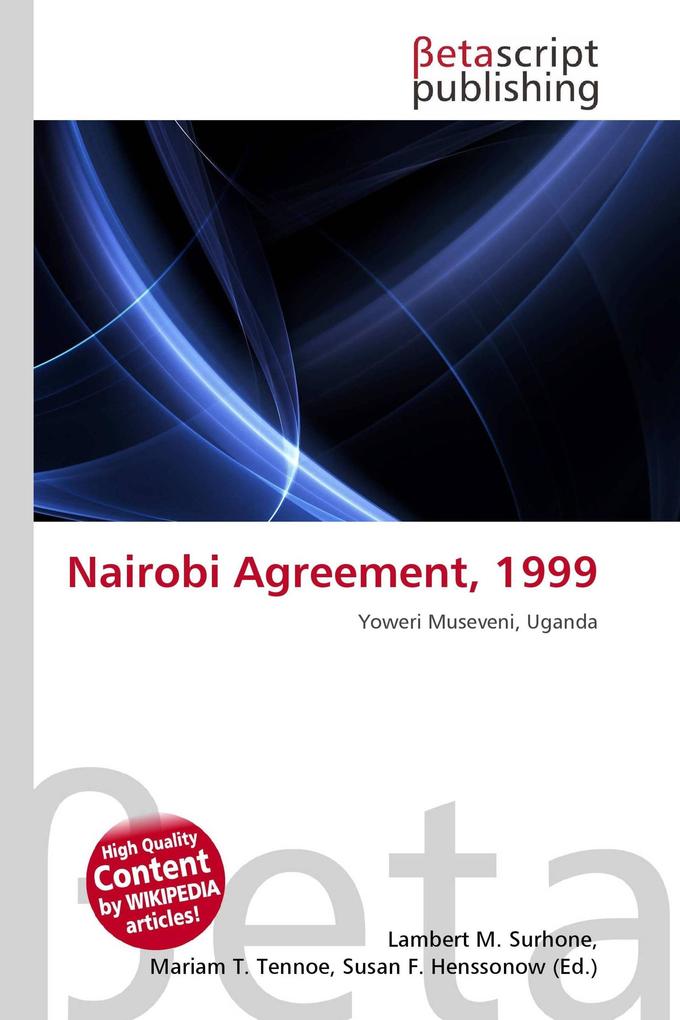 Nairobi Agreement 1999
