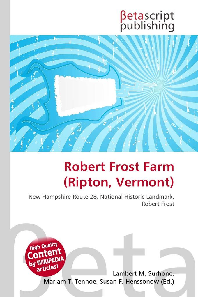 Robert Frost Farm (Ripton Vermont)