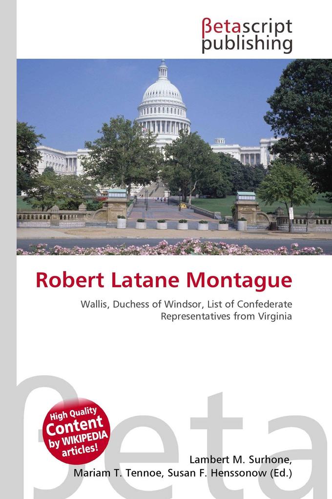 Robert Latane Montague
