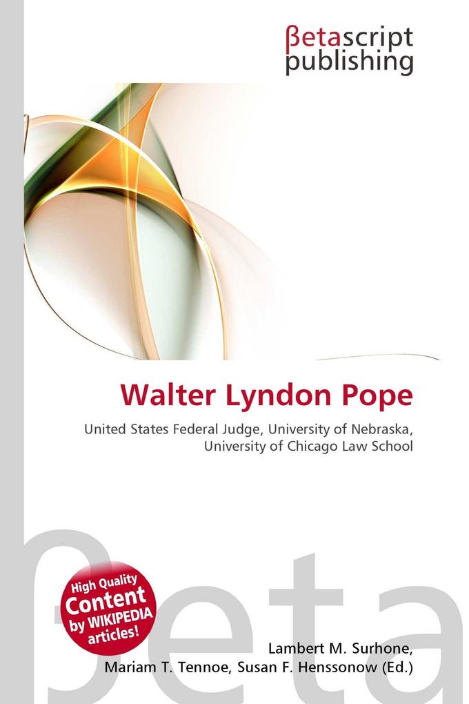 Walter Lyndon Pope