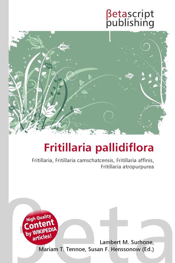 Fritillaria pallidiflora