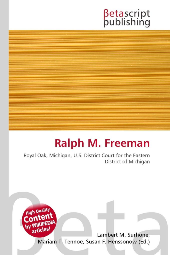 Ralph M. Freeman