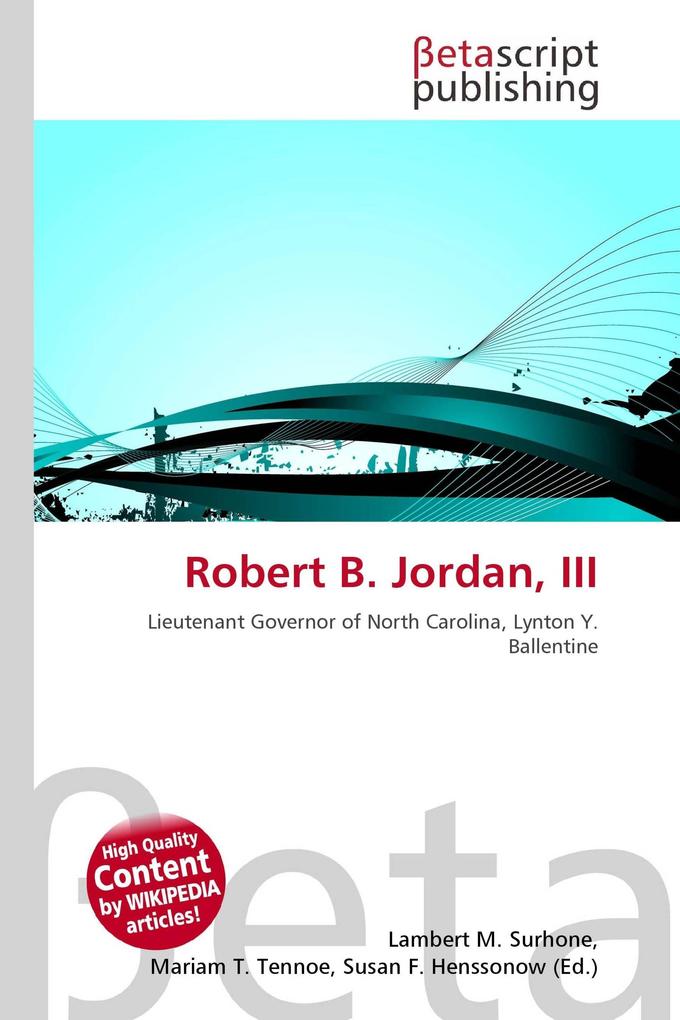 Robert B. Jordan III