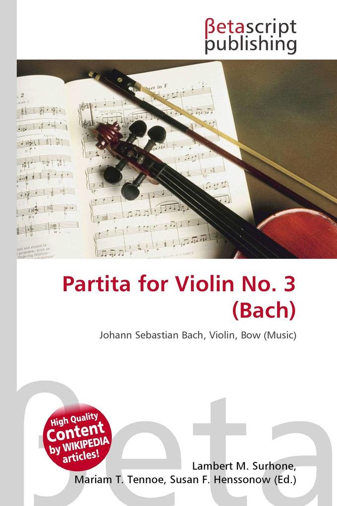 Partita for Violin No. 3 (Bach)