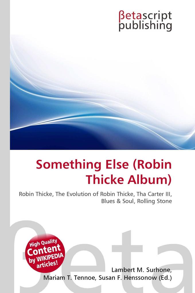 Something Else (Robin Thicke Album)