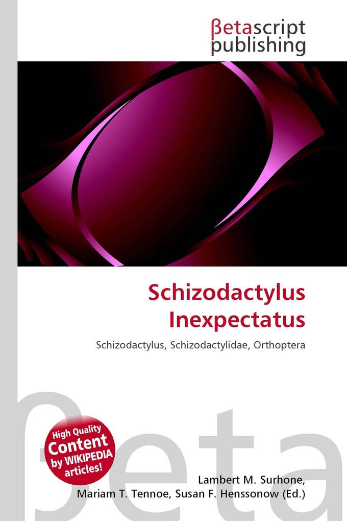 Schizodactylus Inexpectatus