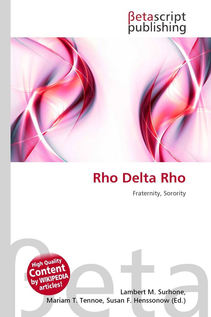 Rho Delta Rho