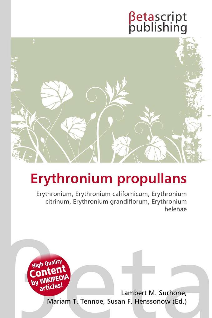 Erythronium propullans
