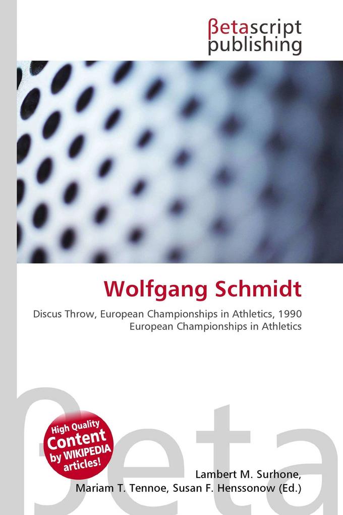 Wolfgang Schmidt