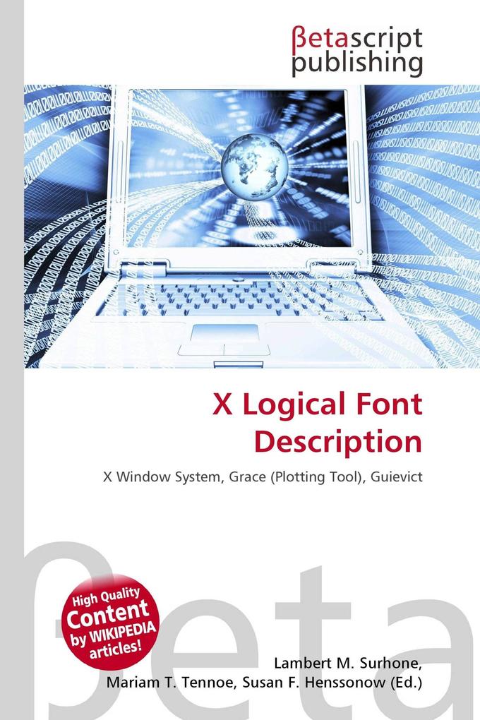 X Logical Font Description