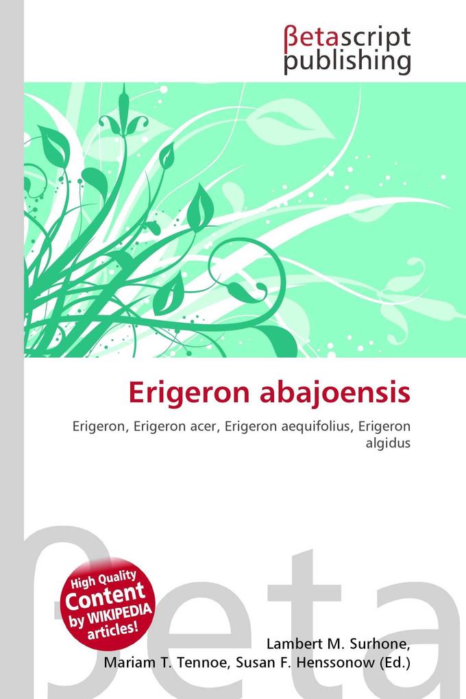 Erigeron abajoensis