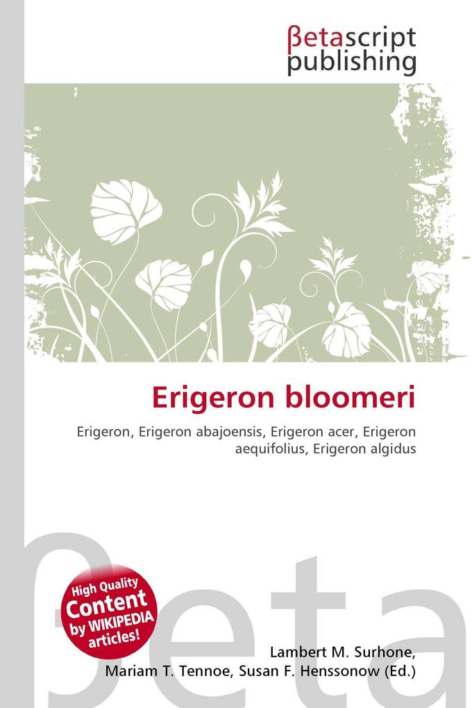 Erigeron bloomeri