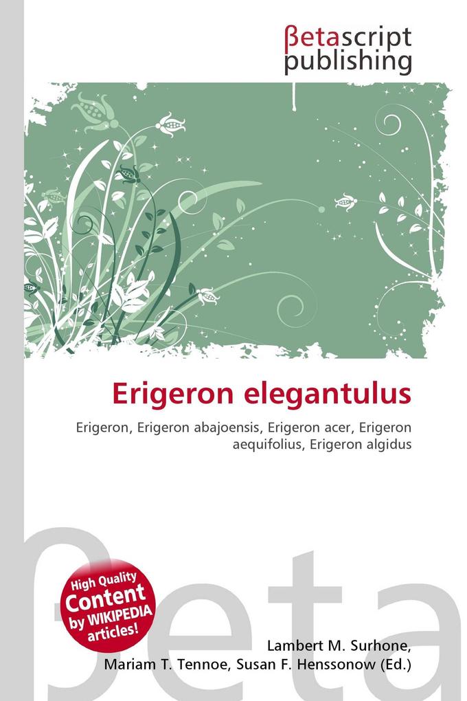 Erigeron elegantulus