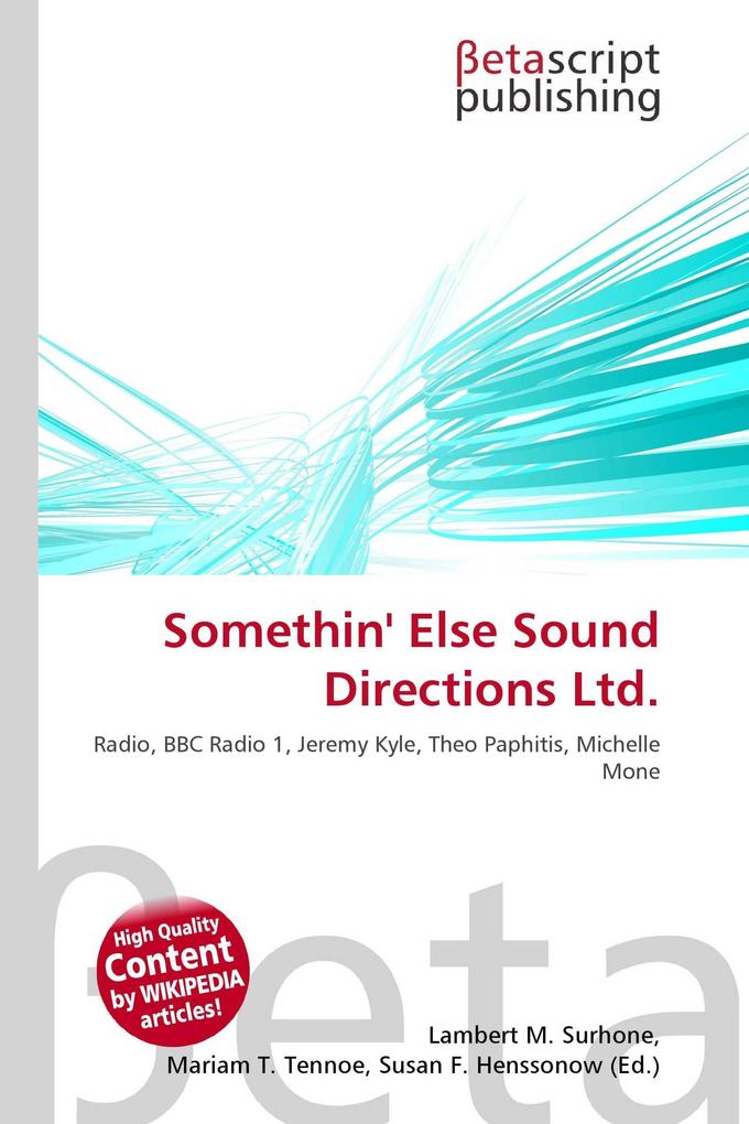 Somethin' Else Sound Directions Ltd.
