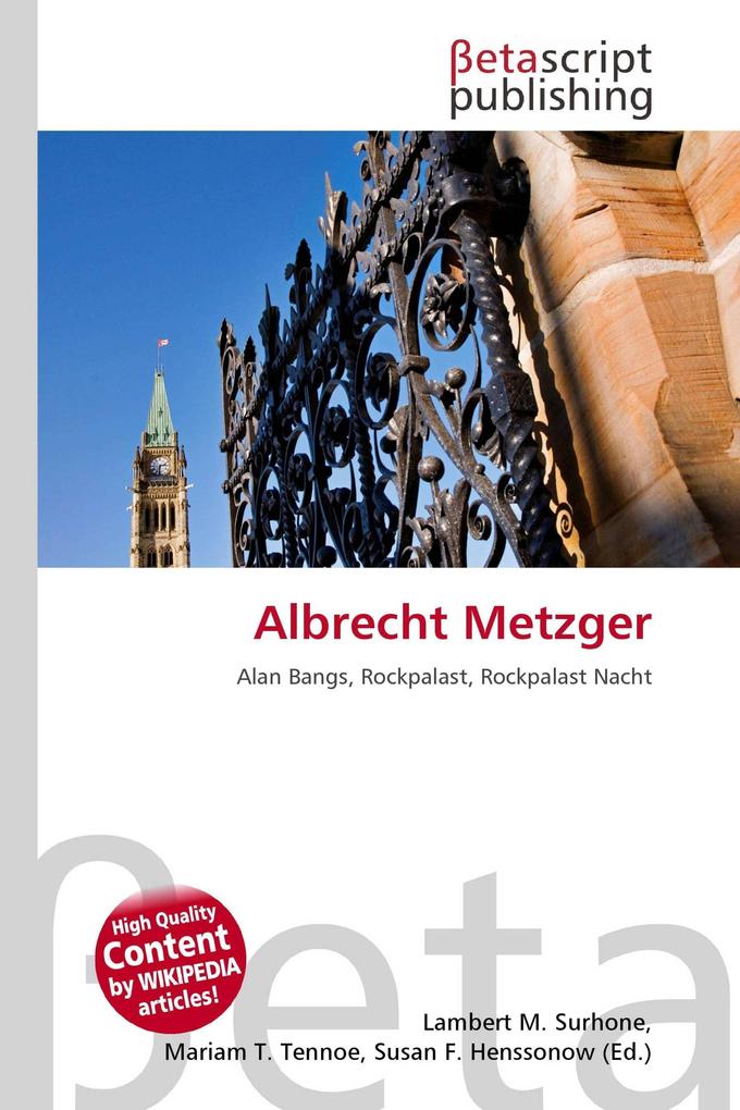 Albrecht Metzger
