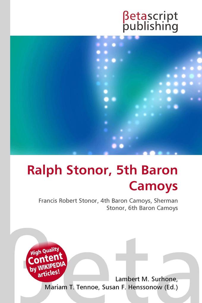 Ralph Stonor 5th Baron Camoys