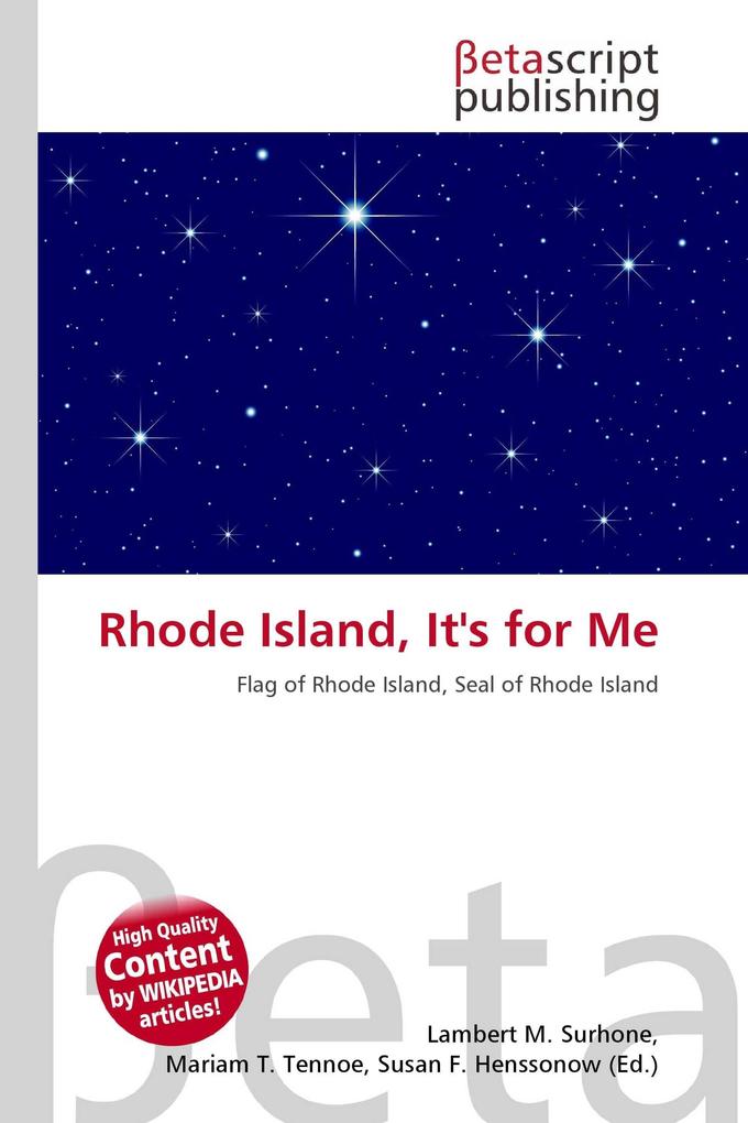 Rhode Island It's for Me