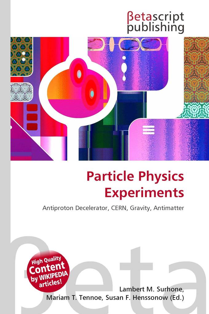 Particle Physics Experiments