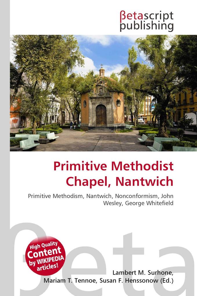 Primitive Methodist Chapel Nantwich