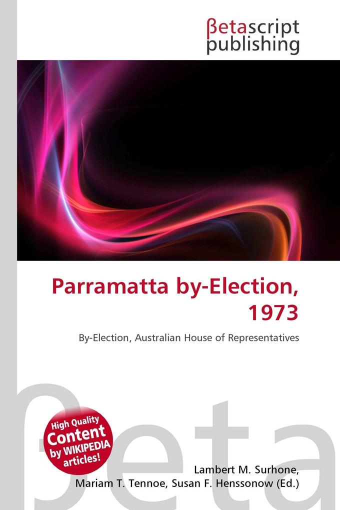 Parramatta by-Election 1973