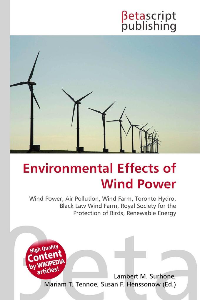Environmental Effects of Wind Power