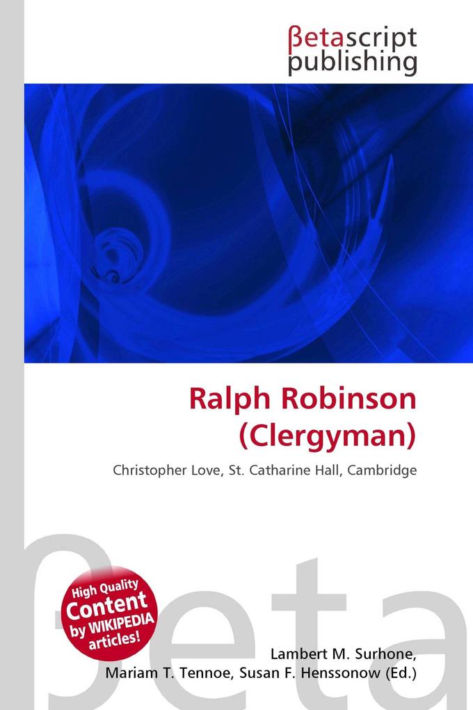 Ralph Robinson (Clergyman)