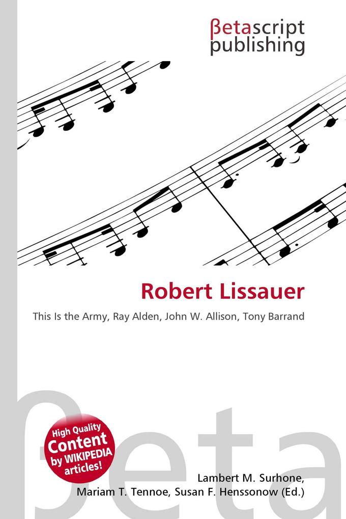 Robert Lissauer