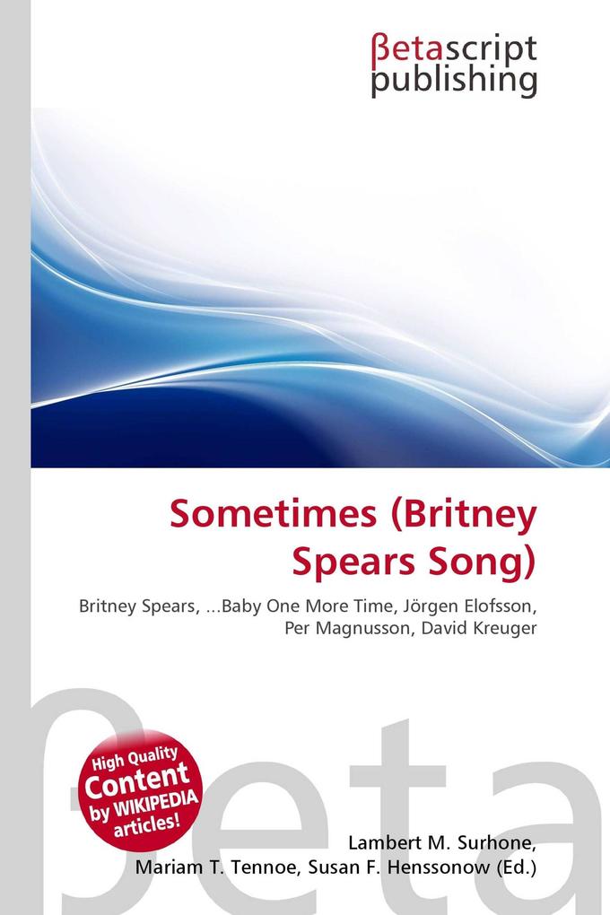 Sometimes (Britney Spears Song)