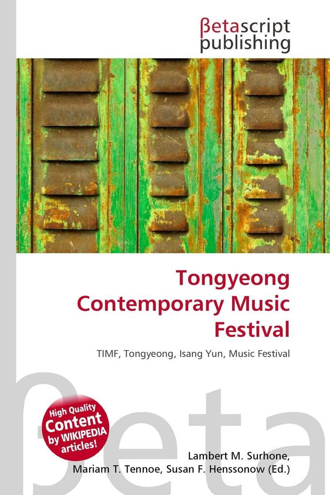 Tongyeong Contemporary Music Festival