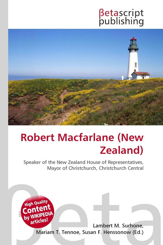 Robert Macfarlane (New Zealand)