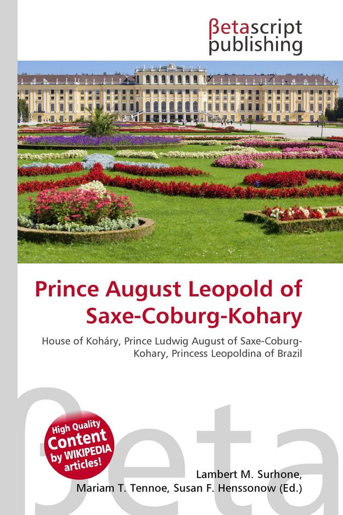 Prince August Leopold of Saxe-Coburg-Kohary
