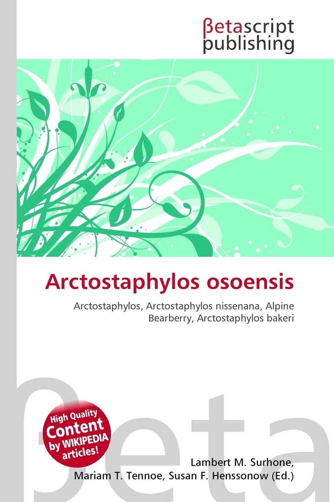Arctostaphylos osoensis