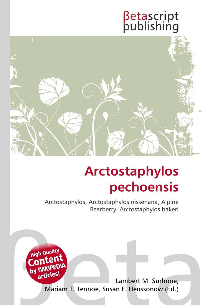 Arctostaphylos pechoensis