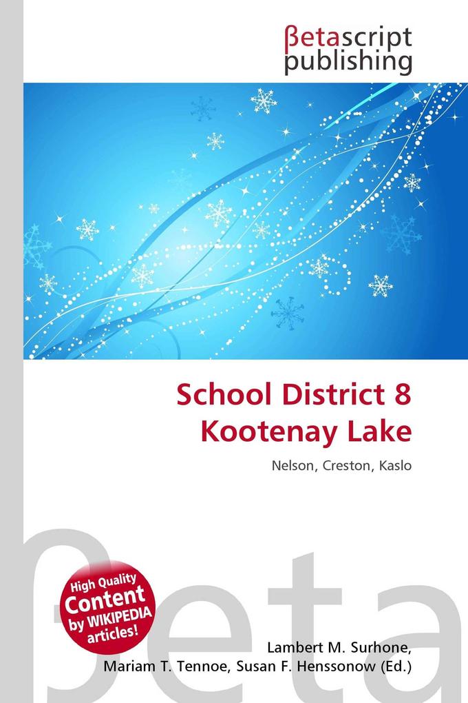 School District 8 Kootenay Lake