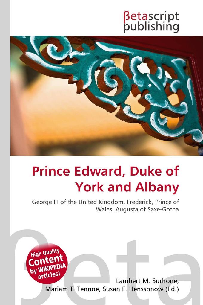 Prince Edward Duke of York and Albany