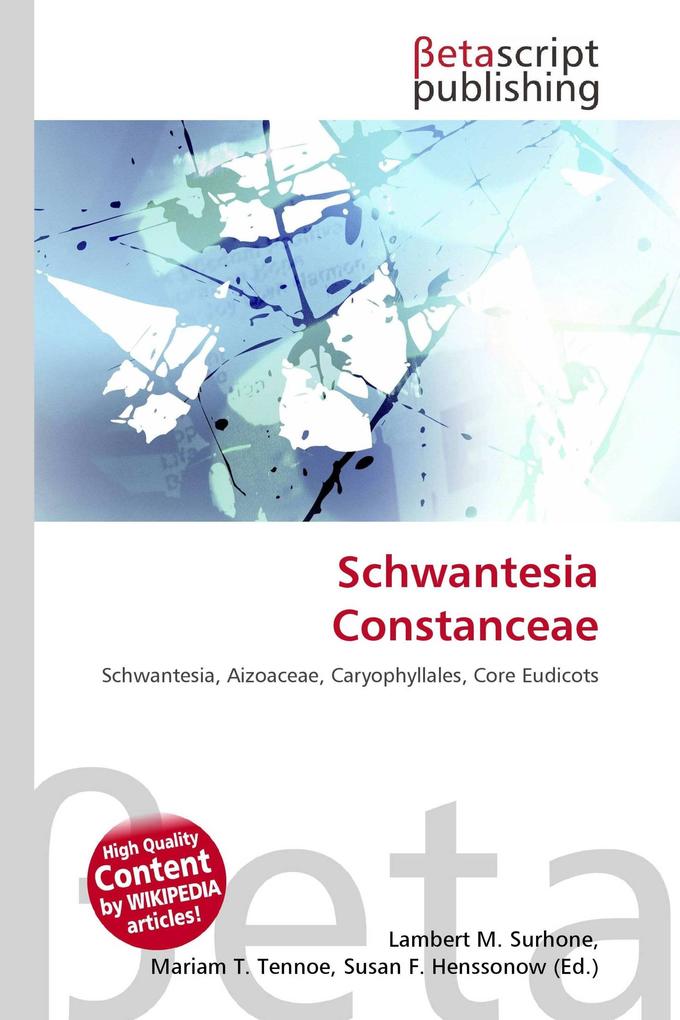 Schwantesia Constanceae