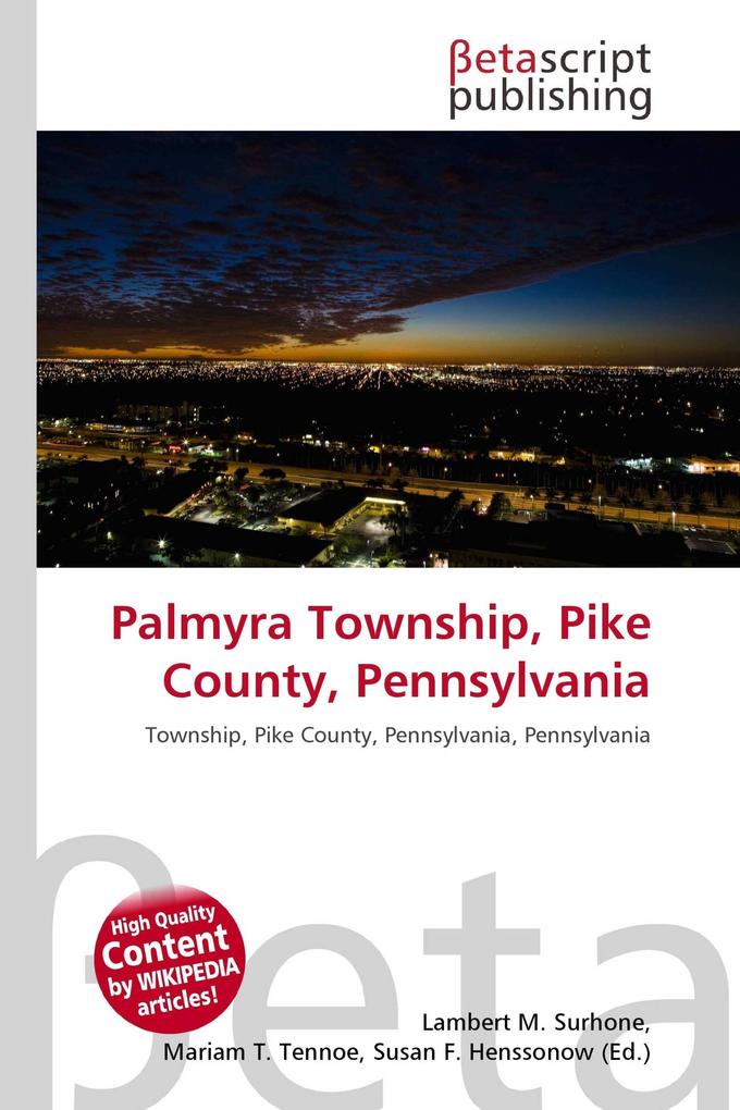 Palmyra Township Pike County Pennsylvania