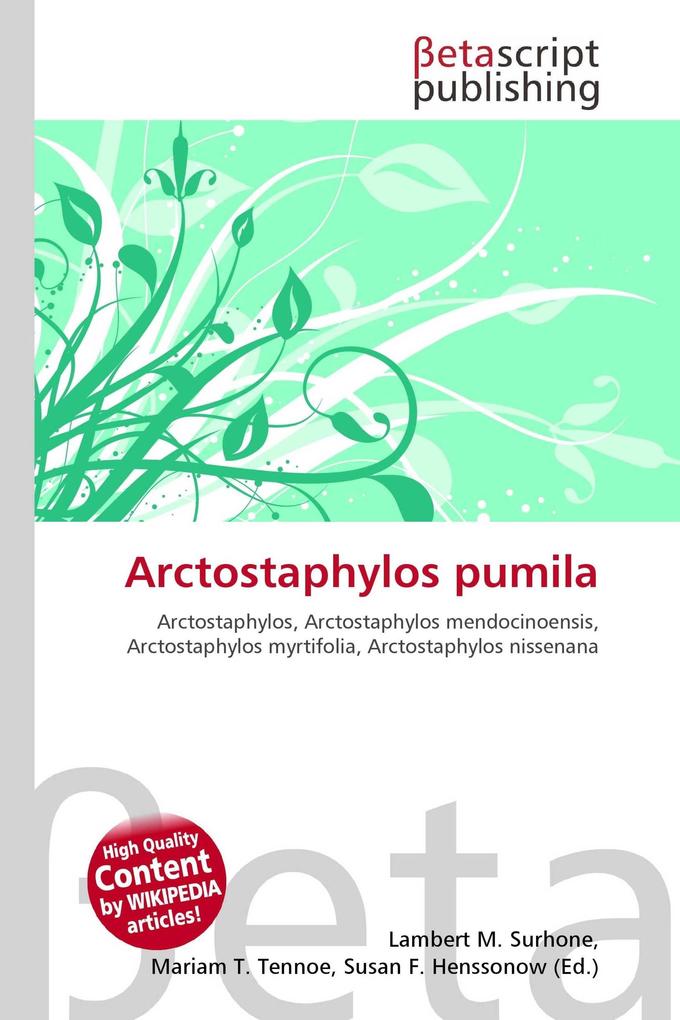 Arctostaphylos pumila