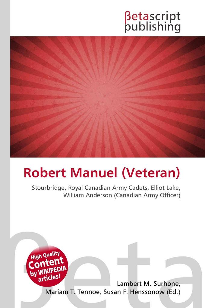 Robert Manuel (Veteran)