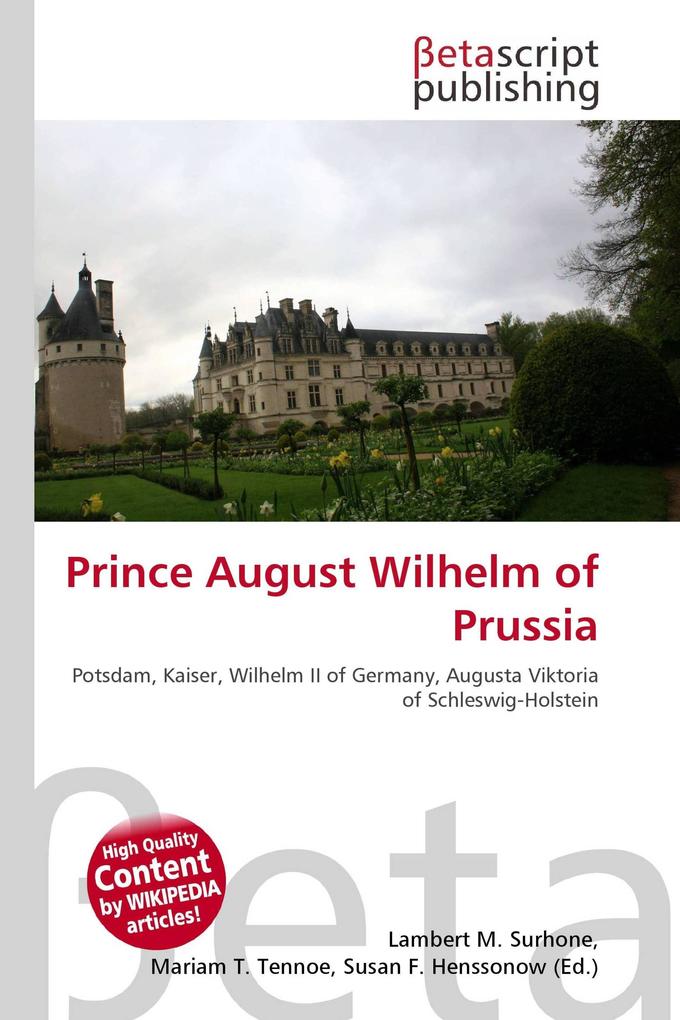 Prince August Wilhelm of Prussia