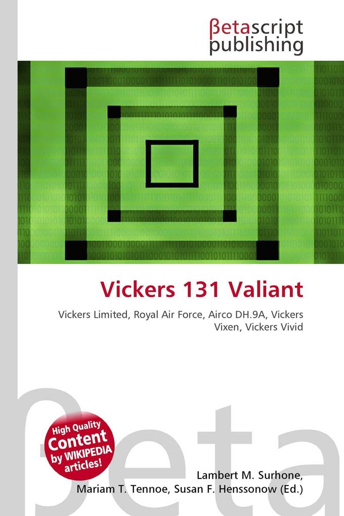Vickers 131 Valiant