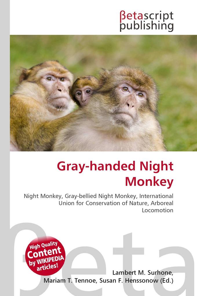 Gray-handed Night Monkey